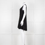 Proenza Schouler Black Sleeveless Harness Detail Mini Dress