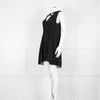 Proenza Schouler Black Sleeveless Harness Detail Mini Dress