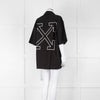 Off-White Black Cotton Shortsleeve Shirt