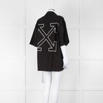 Off-White Black Cotton Shortsleeve Shirt
