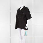 Off-White Black Cotton Shortsleeve Shirt