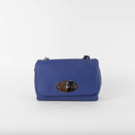 Mulberry Royal Blue Lily Bag With Silver Hardware