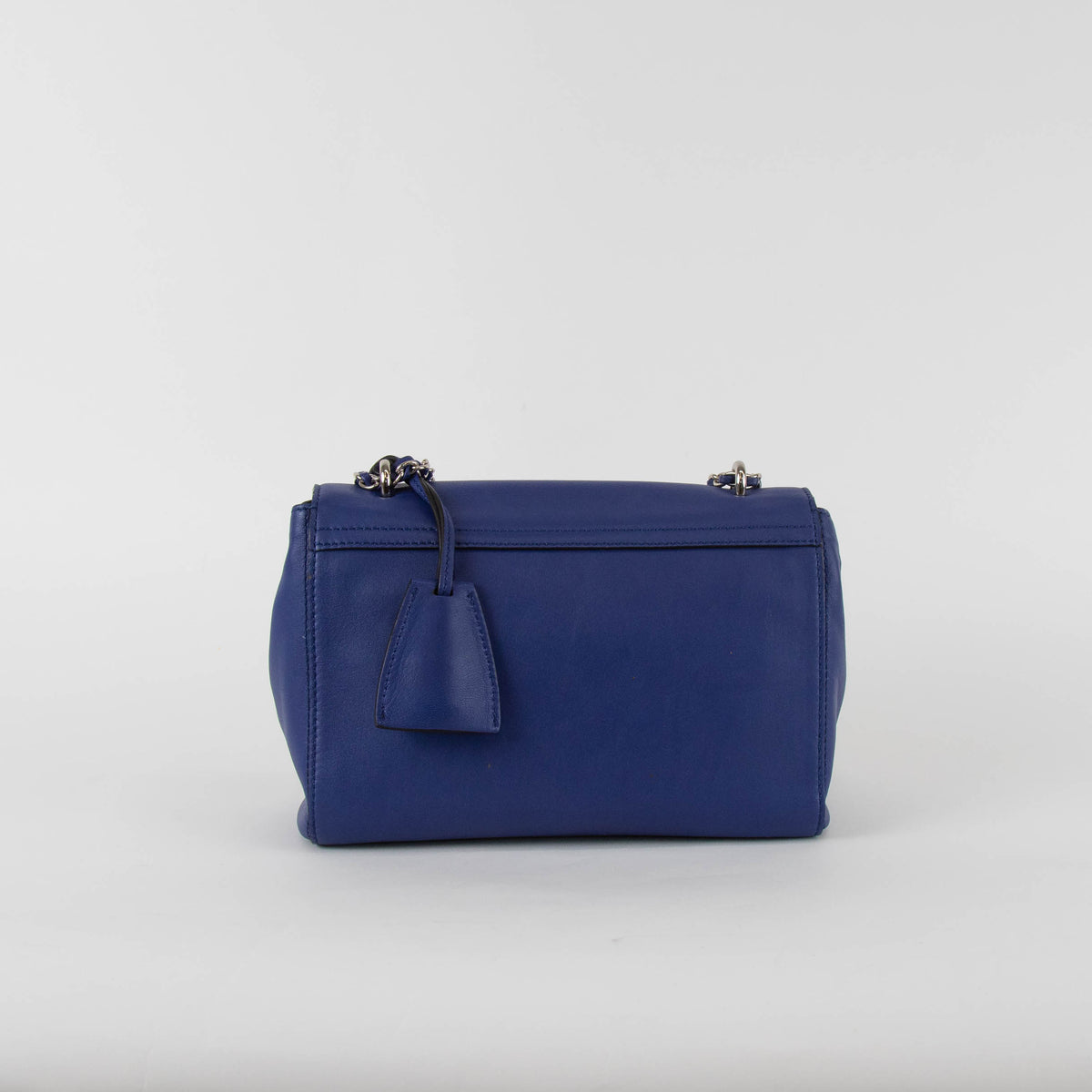 Mulberry Royal Blue Lily Bag With Silver Hardware
