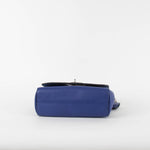 Mulberry Royal Blue Lily Bag With Silver Hardware