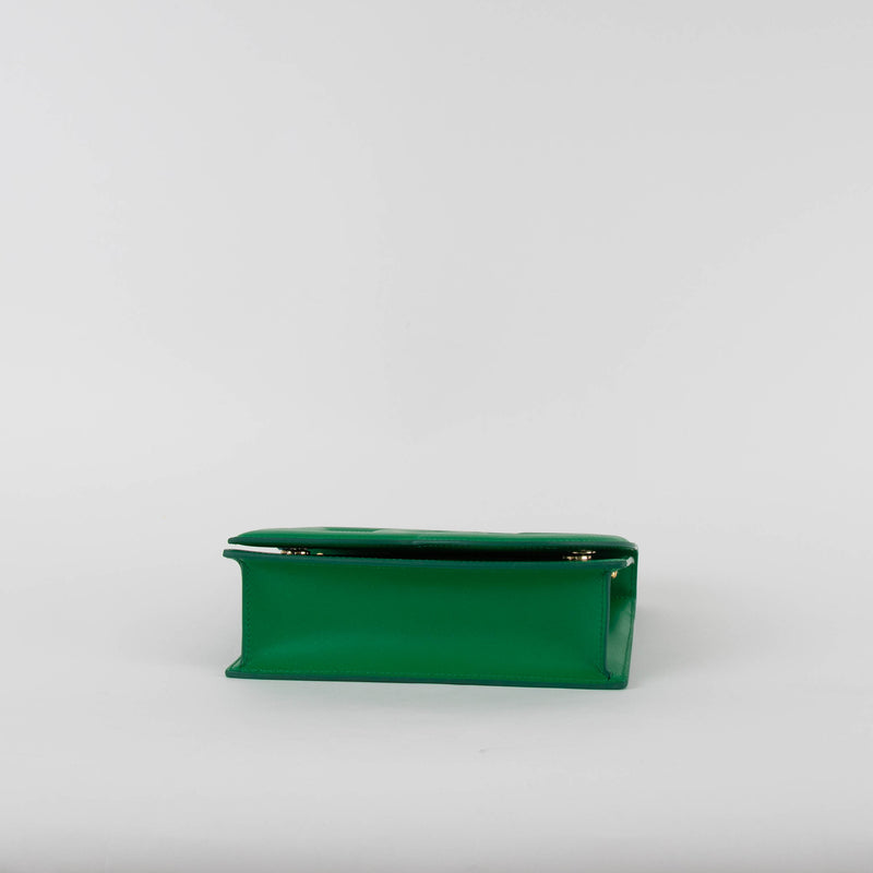 Dolce & Gabbana DG Green Leather Crossbody Bag