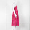 Self-Portrait Pink Lace Sleeveless Dress