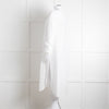Loup Charmant White Long Sleeve Cotton Coverup Dress