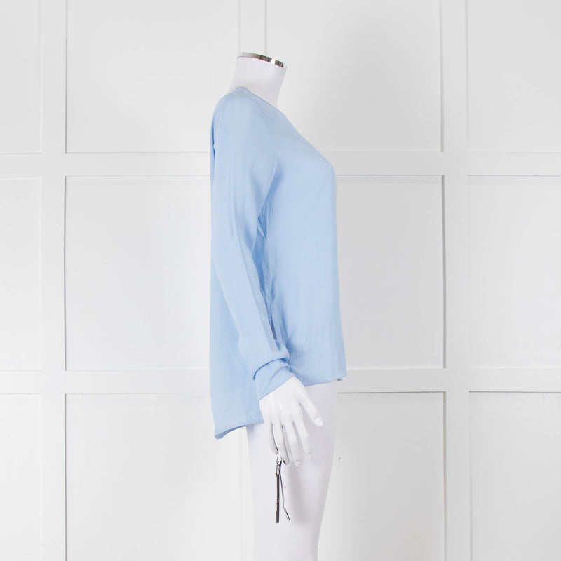 Pinko Pale Blue Long Sleeve Top