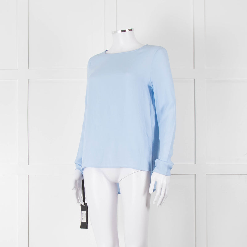 Pinko Pale Blue Long Sleeve Top