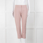 Max Mara Pale Pink Cropped Stretchy Trousers