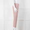 Max Mara Pale Pink Cropped Stretchy Trousers