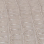 Smythson Taupe Croc Embossed Travel Organizer Wallet