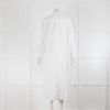 Emporio Sirenuse White Linen Long Shirt Dress