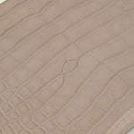 Smythson Taupe Croc Embossed iPad Cover