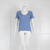 Zadig & Voltaire Blue with Silver Stripes T Shirt