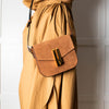 DeMellier Vancouver Small Brown Suede  Crossbody
