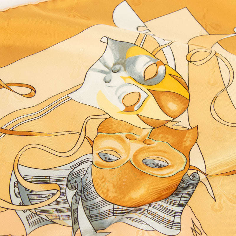 Hermes Silk 'Le Carnaval De Venise' 90 Silk Scarf