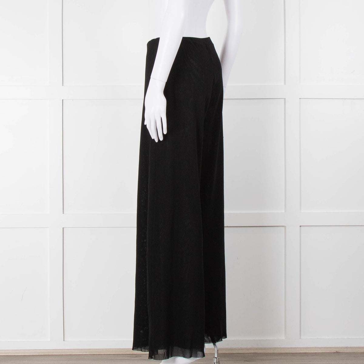 Fuzzi Black Net Trousers