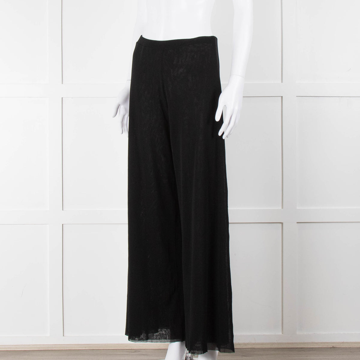 Fuzzi Black Net Trousers