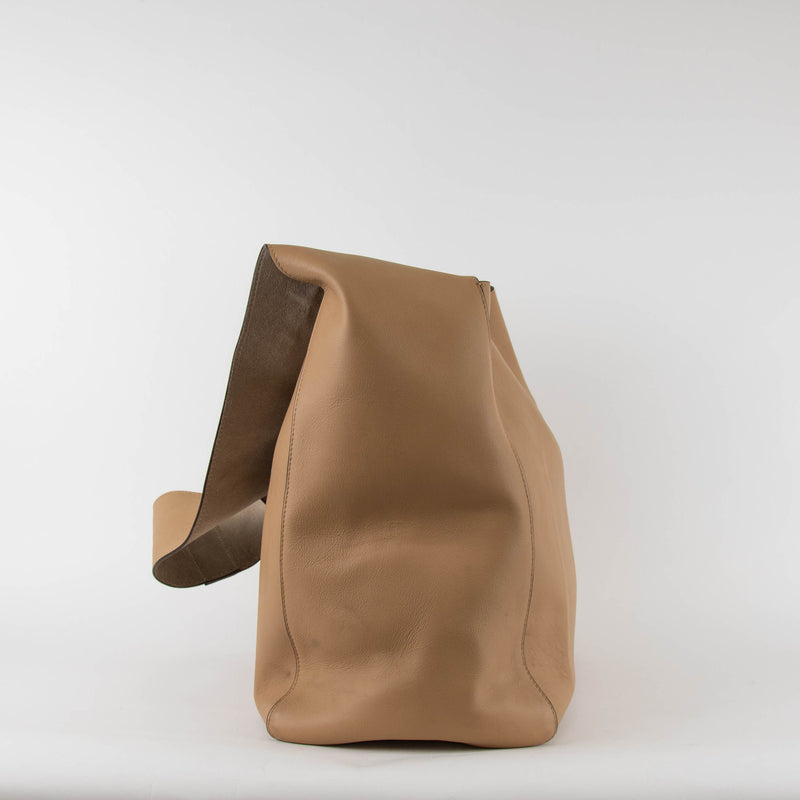 Joseph Beige Unlined Cozumel Slouch Bag
