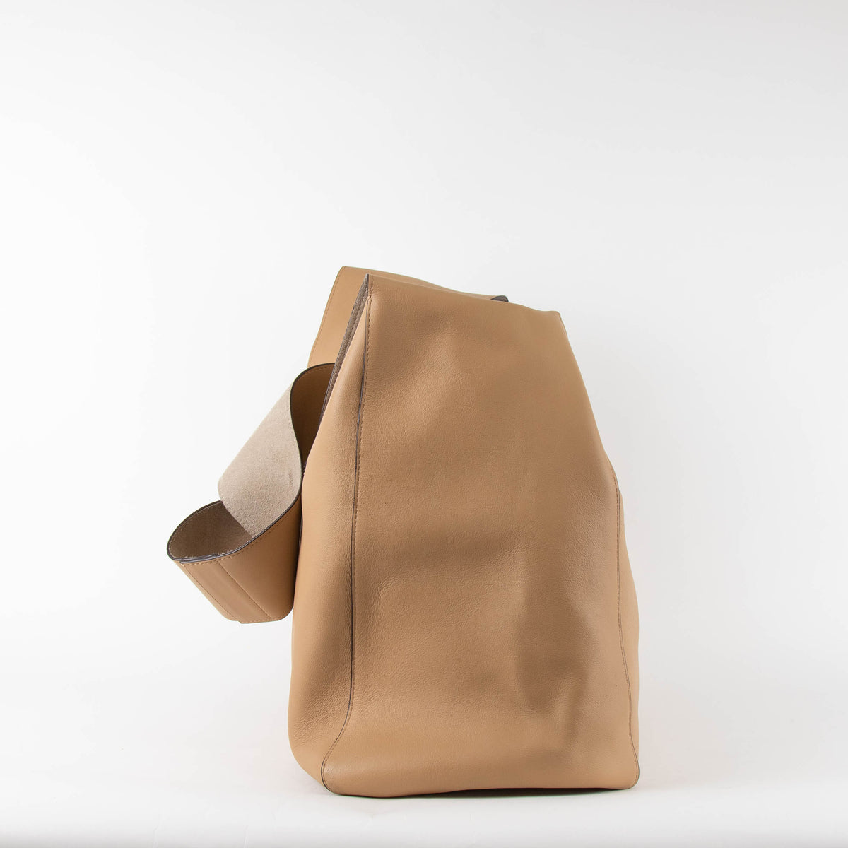 Joseph Beige Unlined Cozumel Slouch Bag