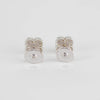 Van Cleef & Arpels 18ct White Gold Mother Of Pearl Sweet Alhambra Earstuds