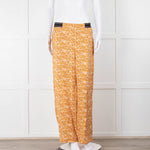 Scotch & Soda Rust Mustard Elasticated Trousers