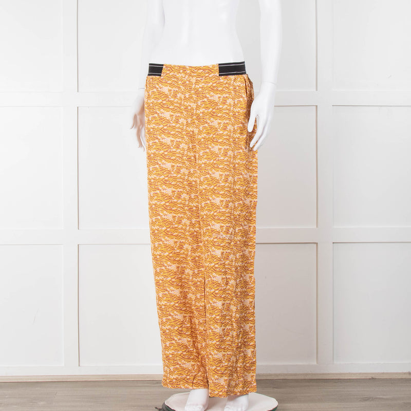Scotch & Soda Rust Mustard Elasticated Trousers