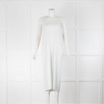 Pleats Please Duck Egg Sleeveless Pleated Midi Dress