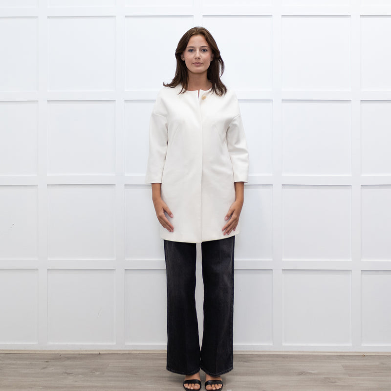 By Malene Birger White Coat 3/4 Sleeve