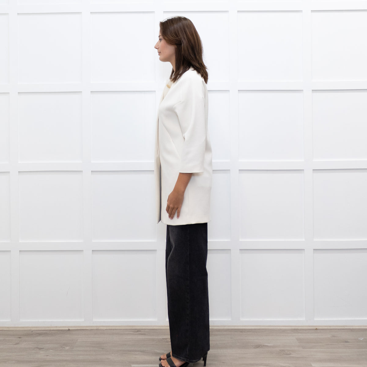 By Malene Birger White Coat 3/4 Sleeve