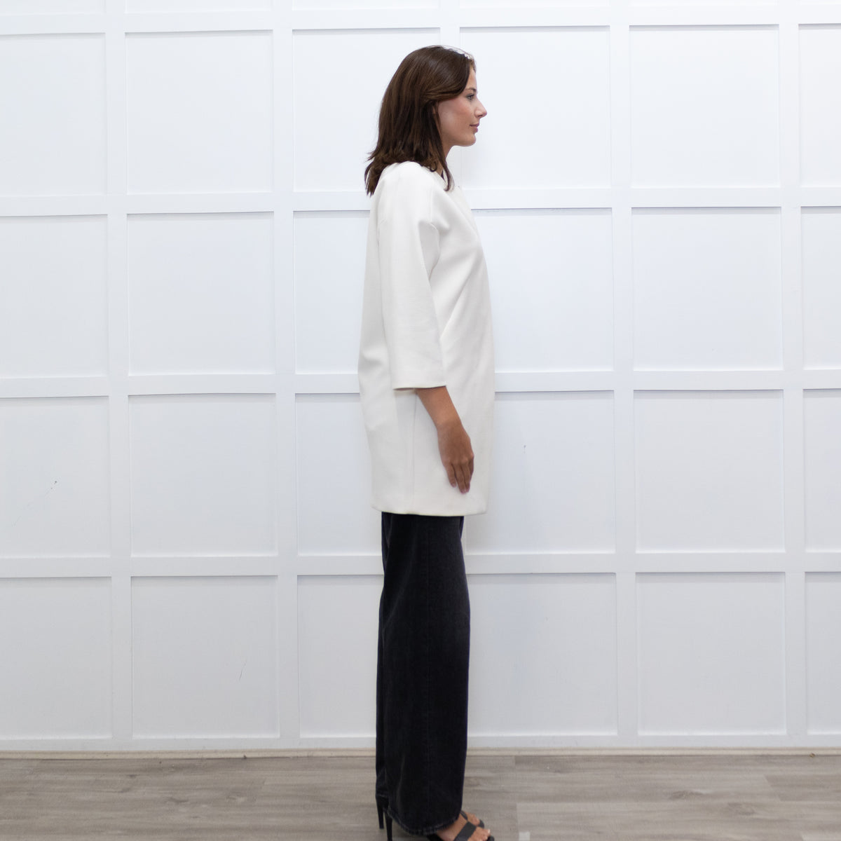 By Malene Birger White Coat 3/4 Sleeve