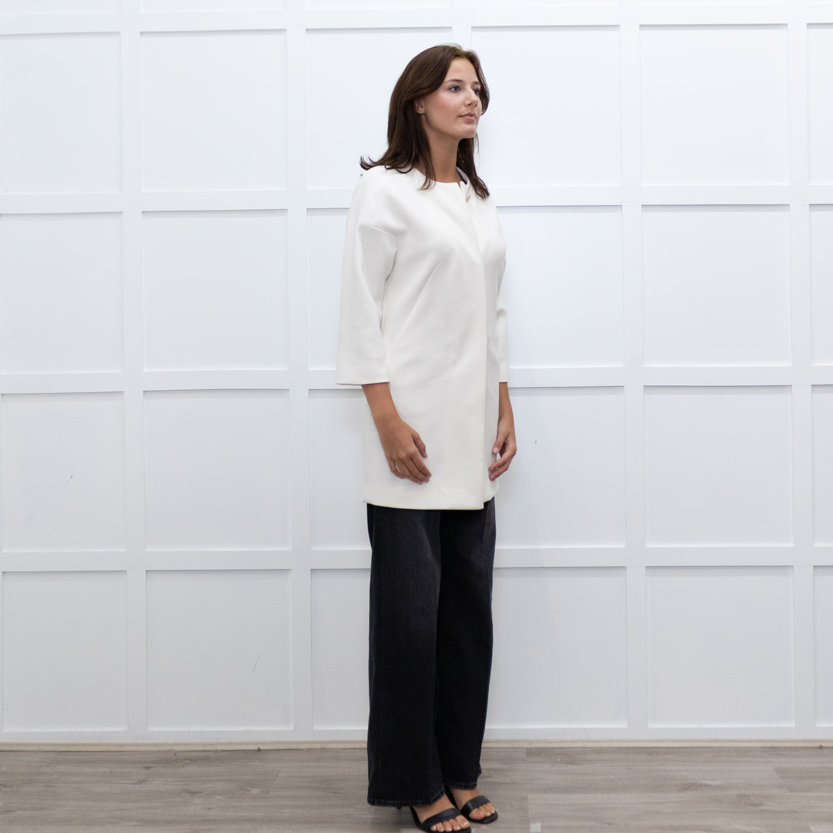 By Malene Birger White Coat 3/4 Sleeve