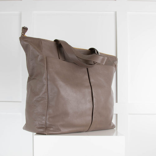 Anya Hindmarch Taupe Tote