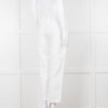Bec+ Bridge White Elasticated Waist Linen Trousers