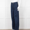Frame Blue Wide Legged Jeans