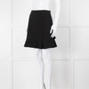 Miu Miu Black Ruffle Hem Mini Skirt