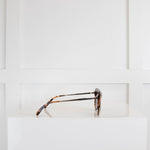 Emilio Pucci Tortoiseshell and Rose Gold Rim Sunglasses