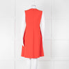 ME + EM Orange Sleeveless Shift Dress
