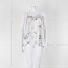 Cami NYC Grey Marble Look Silk Camisole
