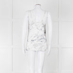 Cami NYC Grey Marble Look Silk Camisole