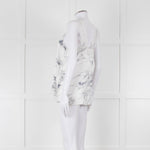 Cami NYC Grey Marble Look Silk Camisole
