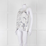 Cami NYC Grey Marble Look Silk Camisole