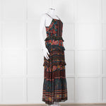 Farm Rio Fruit Paradise Tiered Maxi Dress