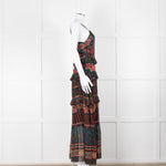 Farm Rio Fruit Paradise Tiered Maxi Dress