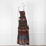 Farm Rio Fruit Paradise Tiered Maxi Dress