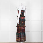 Farm Rio Fruit Paradise Tiered Maxi Dress