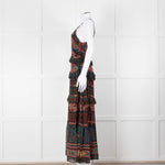 Farm Rio Fruit Paradise Tiered Maxi Dress