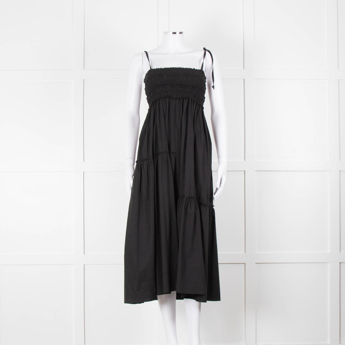 Twinset Smocked Strappy Sundress