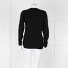 Bella Freud Black Wool Dog Motif Jumper